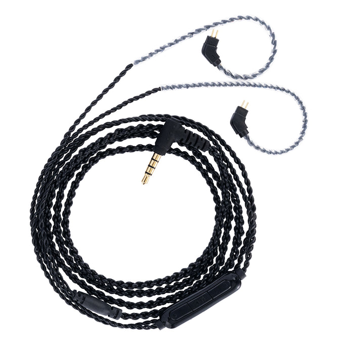 Kinera Celest Jimo Tpe Detachable Earphone Cable With Microphone Hifi Sound Quality Earphone Wire Cable Suitable For Game Call