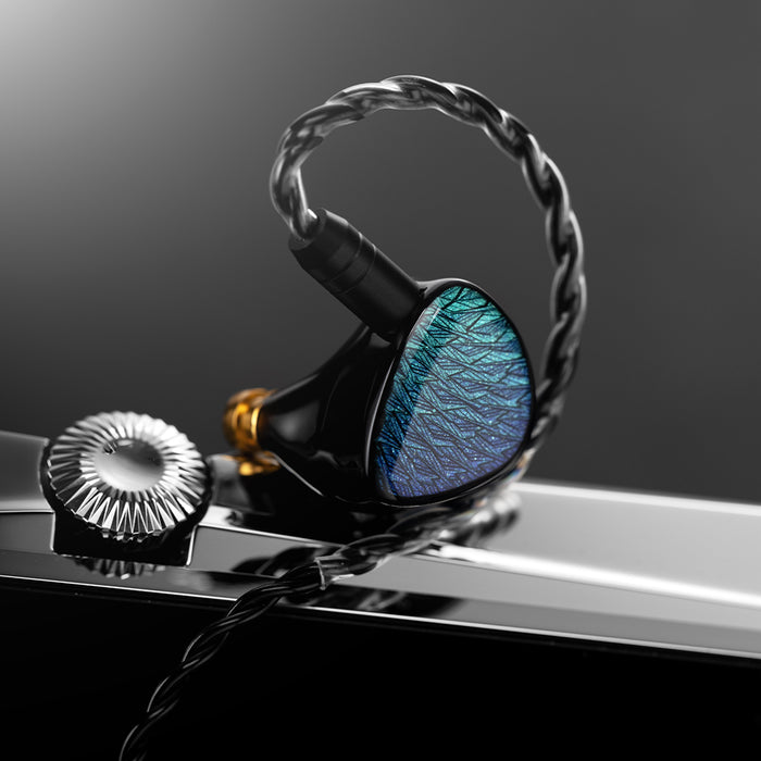 New Kinera Celest Wyvern Black Remaster 10mm LCP 2.0 Diaphragm Custom Dynamic Driver In Ear Earphones With MIC Cable Headphones