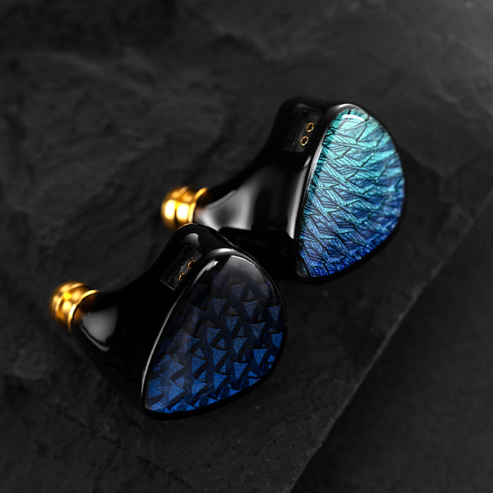 New Kinera Celest Wyvern Black Remaster 10mm LCP 2.0 Diaphragm Custom Dynamic Driver In Ear Earphones With MIC Cable Headphones