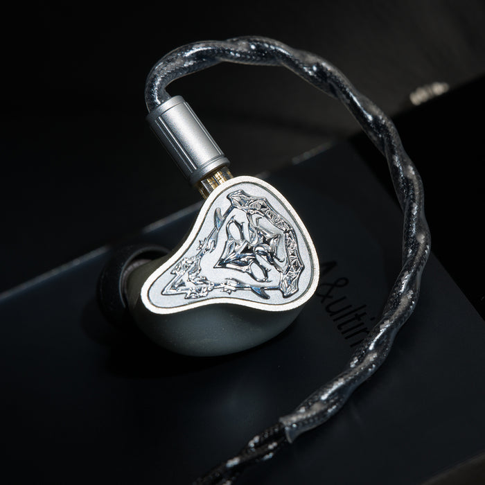 Kinera ThorKing Earphone 1DD + 6BA + 4EST In-ear Monitor with hybrid drivers With 7N single crystal copper