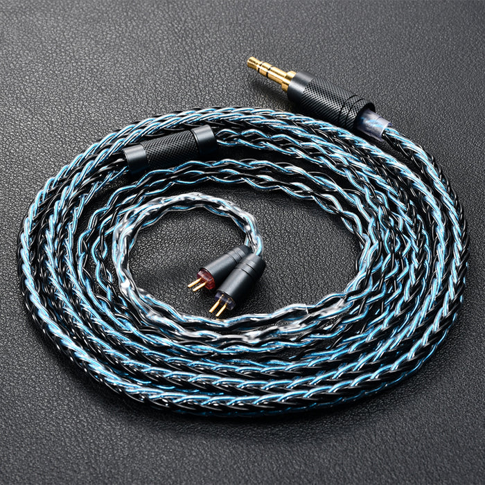 Kinera Celest Lara Earphone Cable 3.5mm Aluminum Detachable Plug Copper 0.78 2pin IEMs Upgrade Cable For Hifi Music Headphone