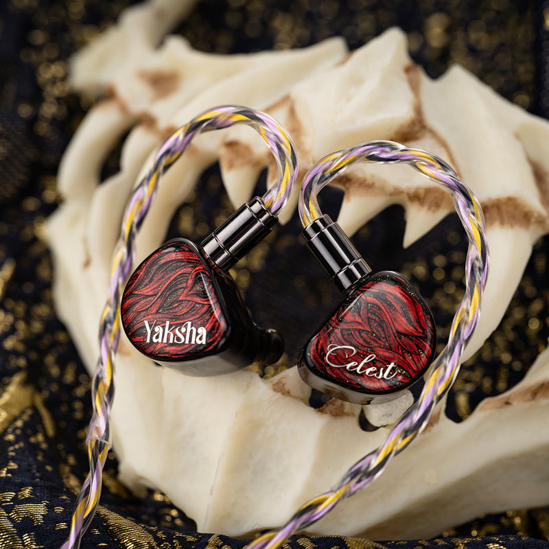 Kinera Celest Yaksha 2DD+1BA+1MPD Hybrid Drivers In-ear Monitor Earphones - Kinera