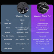 Kinera Celest Wyvern Black 10mm LCP Dynamic Driver In-Ear Earphones - Kinera