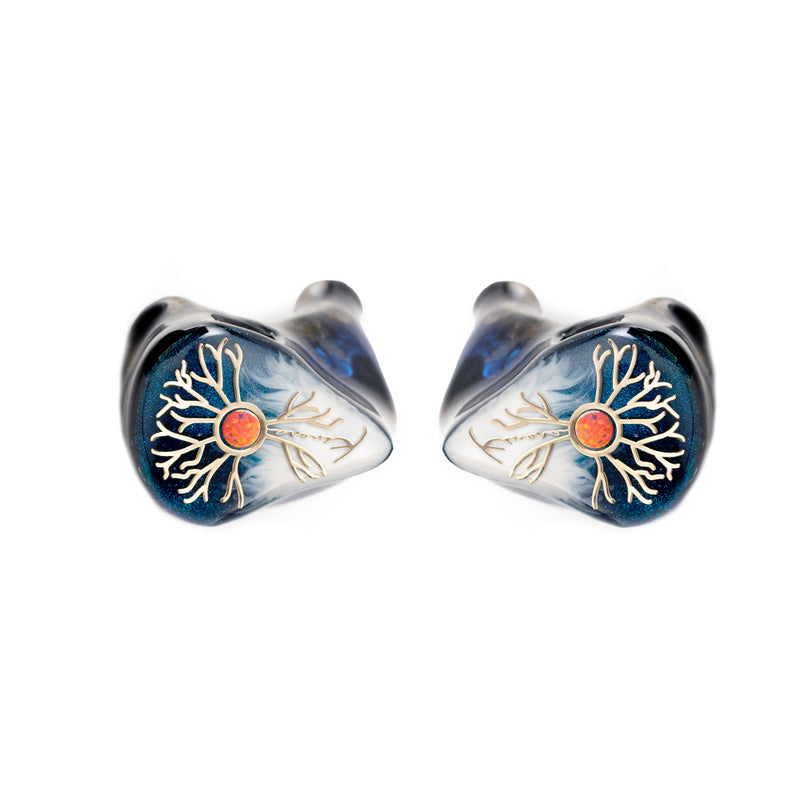 Kinera Idun 2.0  - Handpainted 2BA+1DD IEMs HiFi In-Ear Headphone, Modular HiFi In-Ear StagePremium Monitor audiophile Earphones - Kinera