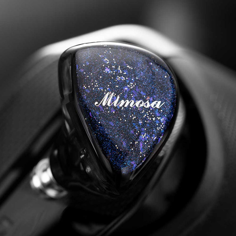 New QoA Mimosa In Ear Earphone 1 Dynamic + 1 Planar IEMs 3.5mm 4.4mm Plug For HiFi Music Headphone 0.78 2pin Cable Headset - Kinera