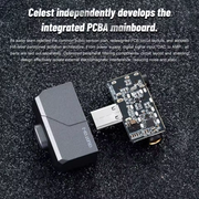 Celest CD-2 Portable Type-C to 3.5mm 4.4mm DAC Audio HiFi Earphone Decoder Headphone Amplifier For IEMs Android iOS Mac Win10 - Kinera