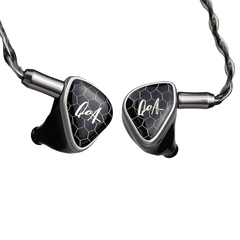 QoA Margarita Earphone 1BA+1DD+2 Sonion Electrostatic 4.4 2.5 Balance In-Ear Dynamic Driver Hifi Music Headsets Cable Headphone - Kinera