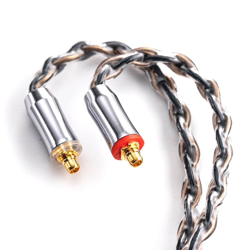 Kinera Leyding Upgrade Earphone Cable With 2.5/3.5/4.4mm Plug OFC+Alloy Copper 5N Silver Plated 8 Core 0.78 2pin / MMCX Cable - Kinera