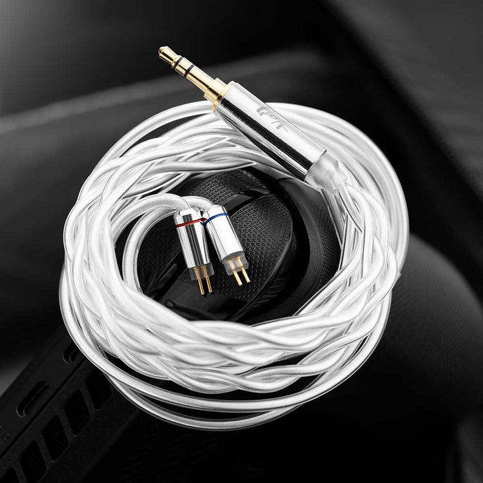 New QoA Mimosa In Ear Earphone 1 Dynamic + 1 Planar IEMs 3.5mm 4.4mm Plug For HiFi Music Headphone 0.78 2pin Cable Headset