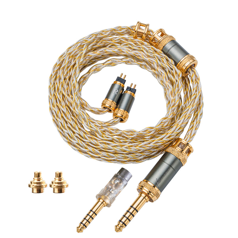 Kinera MIA 6N Single Crystal Copper Silver-Plated Upgrade cable - Kinera