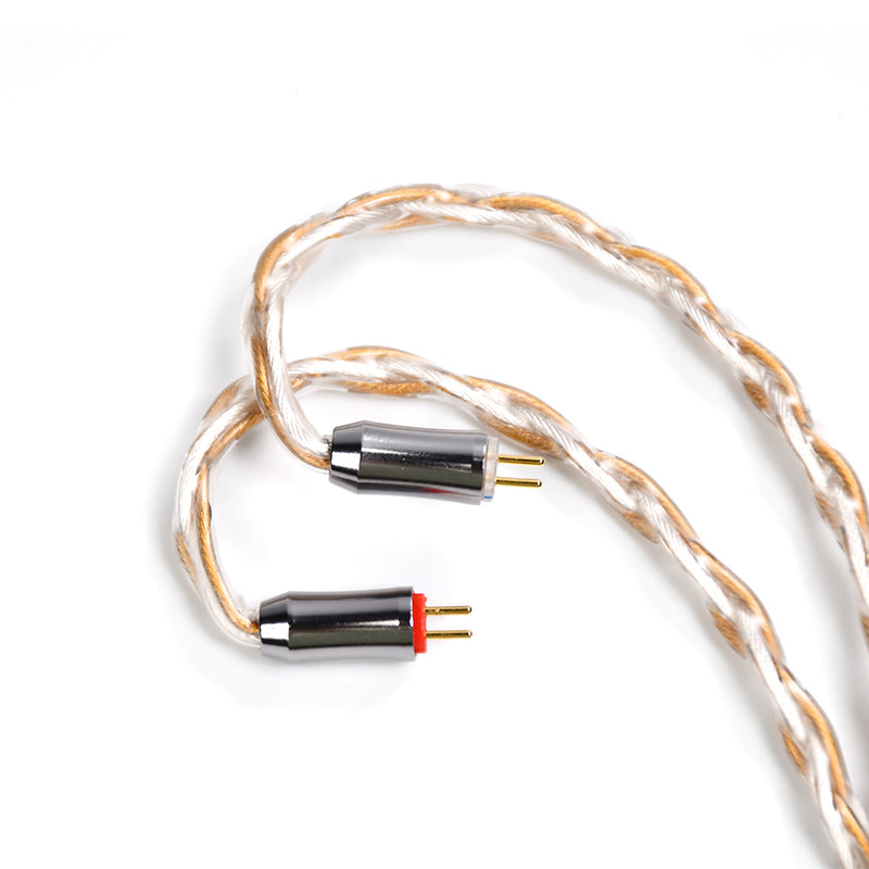 Kinera Gleipnir Pro Upgrade Detachable Headphone Cable 6N OCC Gold Plated - 2.5/3.5/4.4mm Balanced Plugs for HiFi Earphone IEMs - Kinera