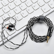 New Kinera Celest Aura Headphone Silver Lated Copper 0.78 2pin Wire Headset Earphone Cable Accessories 3.5mm 4.4mm Plug IEMs - Kinera