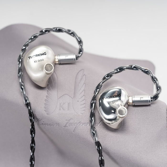 Kinera ThorKing Earphone 1DD + 6BA + 4EST In-ear Monitor with hybrid drivers With 7N single crystal copper