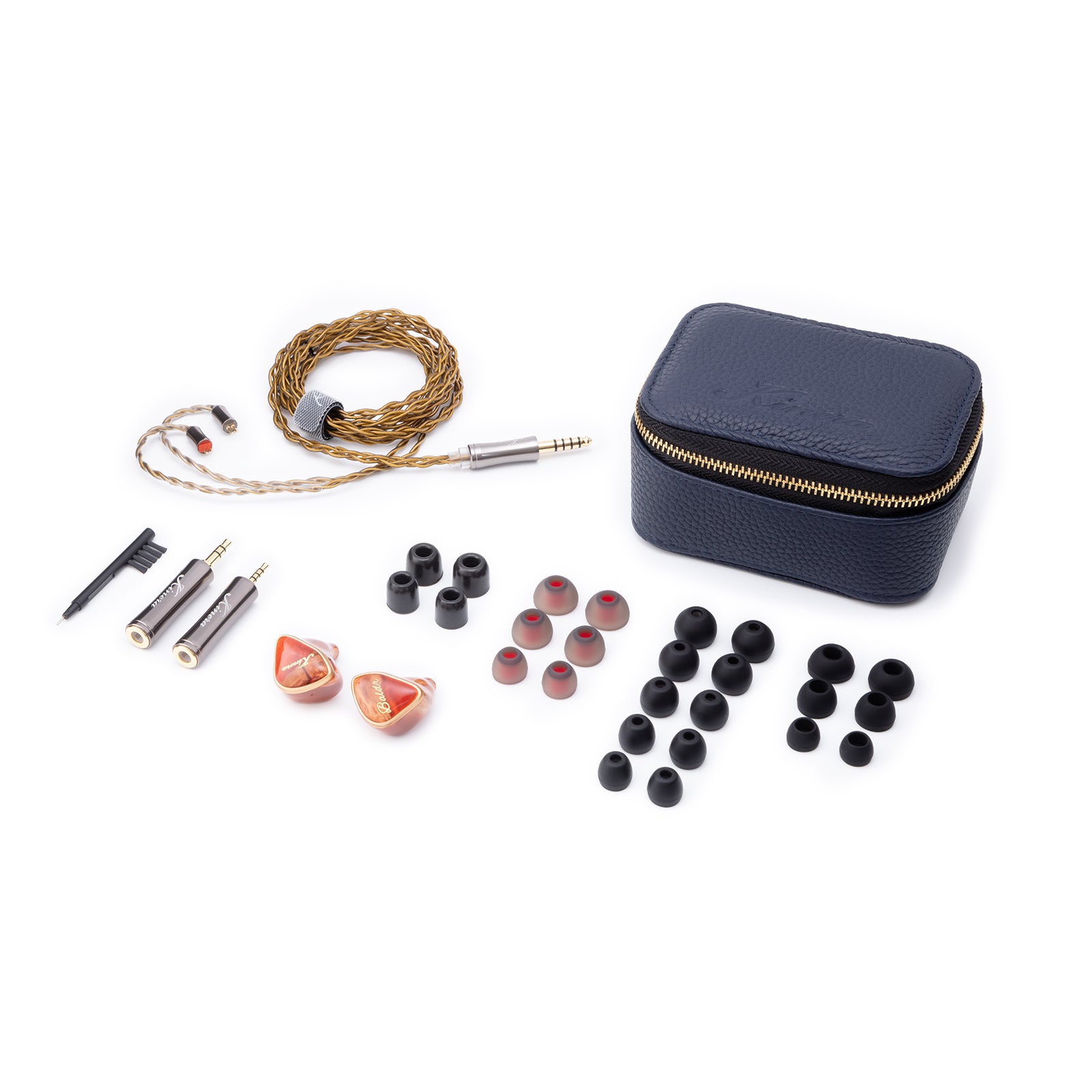 Kinera Baldr イヤホン Kinera Imperial Baldr 2.0 4EST+2BA+1DD IEMs Monitor In-Ear Earphones W