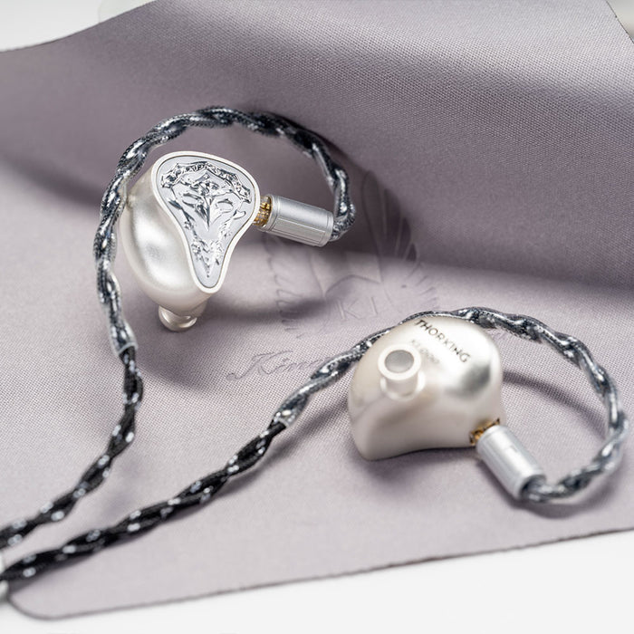 Kinera ThorKing Earphone 1DD + 6BA + 4EST In-ear Monitor with hybrid drivers With 7N single crystal copper