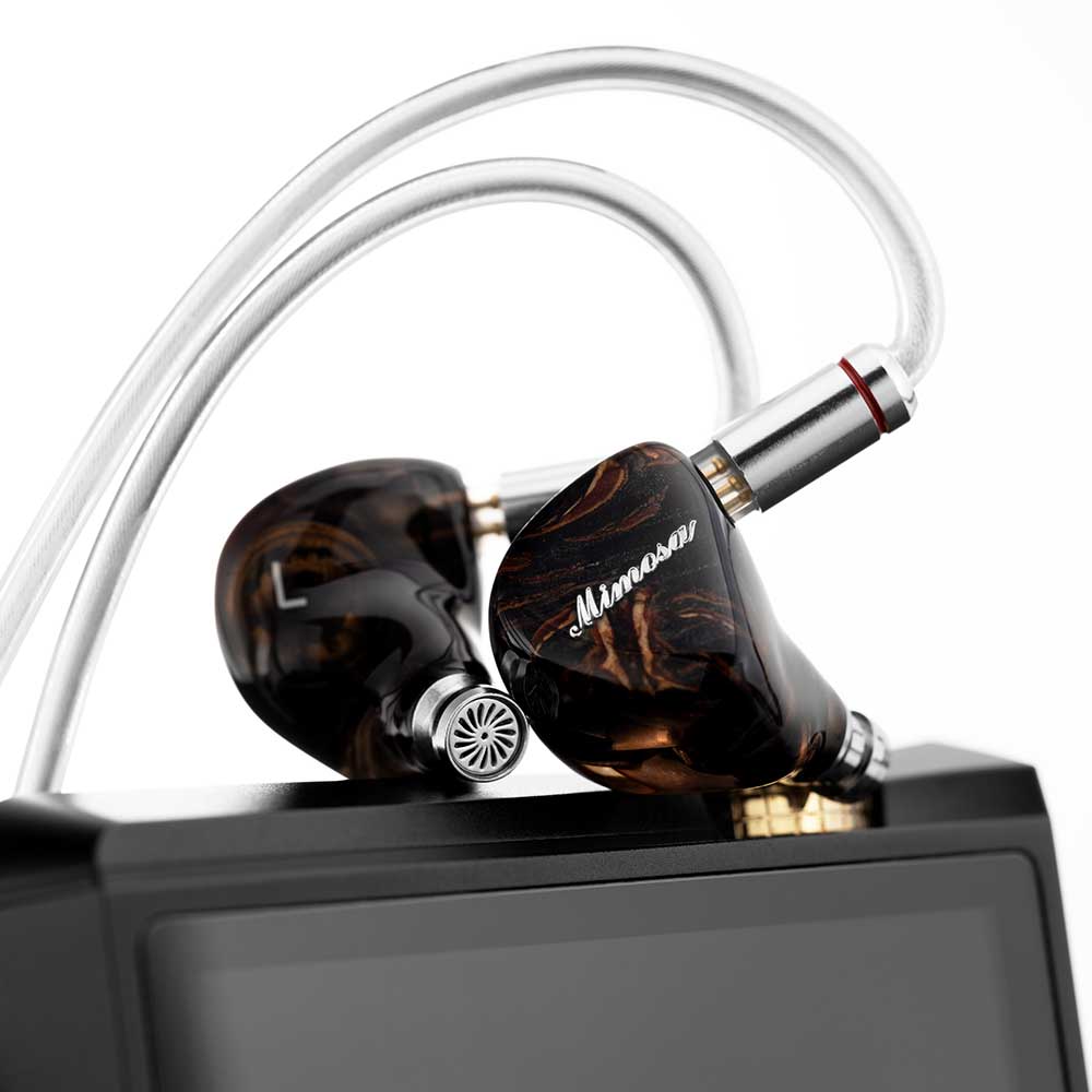 New QoA Mimosa In Ear Earphone 1 Dynamic + 1 Planar IEMs 3.5mm 4.4