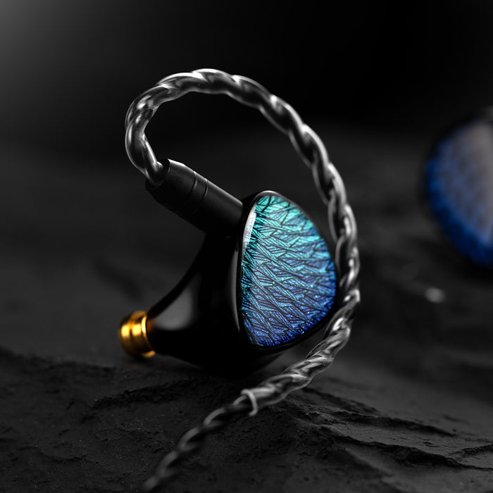 New Kinera Celest Wyvern Black Remaster 10mm LCP 2.0 Diaphragm Custom Dynamic Driver In Ear Earphones With MIC Cable Headphones