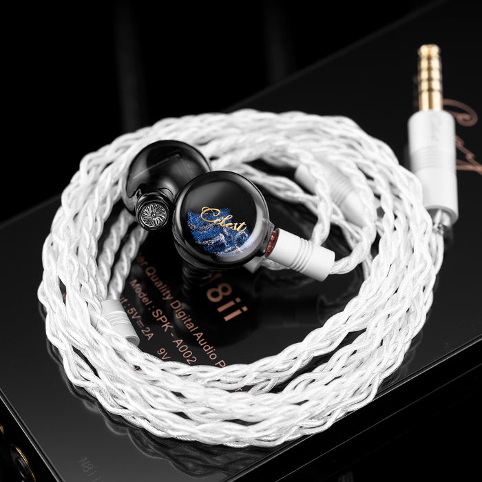 Kinera Celest Pandamon 2.0 10mm Square Planar Driver In-Ear Earphone IEM Monitor With Detachable OFC Cable Gaming Hifi Headphones