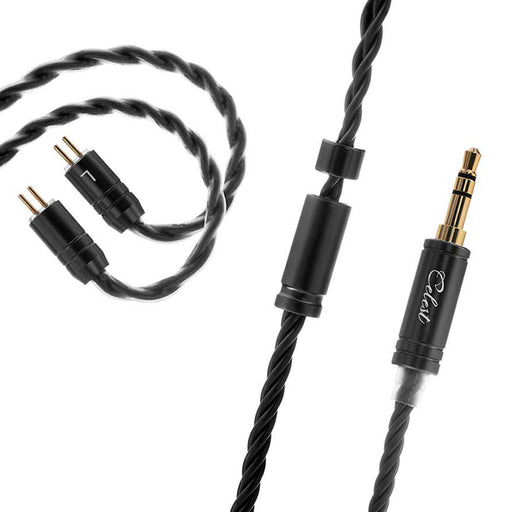 Kinera Celest Tiger Soul 4 Core OFC Pure Copper Gold Plated Detachable Wired Headphones Cable With 3.5mm Plug For Hifi IEMs - Kinera