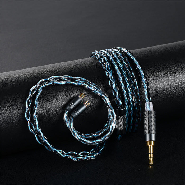 Kinera Celest Lara Earphone Cable 3.5mm Aluminum Detachable Plug Copper 0.78 2pin IEMs Upgrade Cable For Hifi Music Headphone