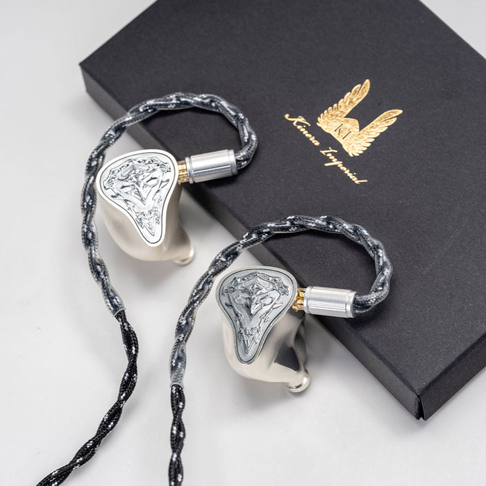 Kinera ThorKing Earphone 1DD + 6BA + 4EST In-ear Monitor with hybrid drivers With 7N single crystal copper