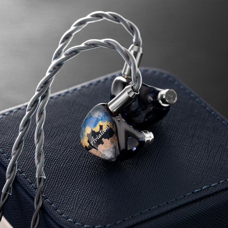 QoA Aviation 3 Knowles BA+1 DD In-Ear Earphone Hybrid Driver Monitor Headphone 0.78mm 2pin Cable HiFi Music Headest Kinera - Kinera