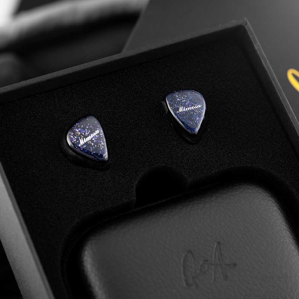 New QoA Mimosa In Ear Earphone 1 Dynamic + 1 Planar IEMs 3.5mm 4.4