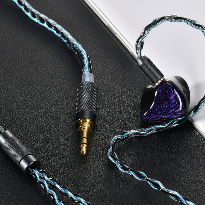 Kinera Celest Lara Earphone Cable 3.5mm Aluminum Detachable Plug Copper 0.78 2pin IEMs Upgrade Cable For Hifi Music Headphone