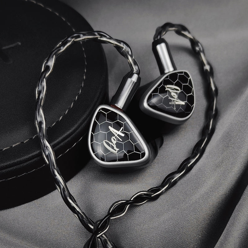 QoA Margarita Earphone 1BA+1DD+2 Sonion Electrostatic 4.4 2.5 Balance In-Ear Dynamic Driver Hifi Music Headsets Cable Headphone - Kinera