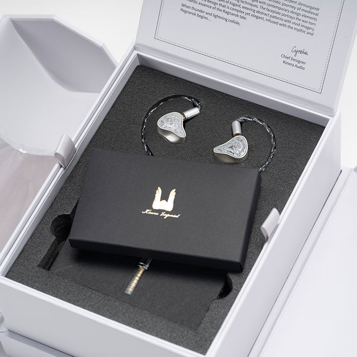 Kinera ThorKing Earphone 1DD + 6BA + 4EST In-ear Monitor with hybrid drivers With 7N single crystal copper