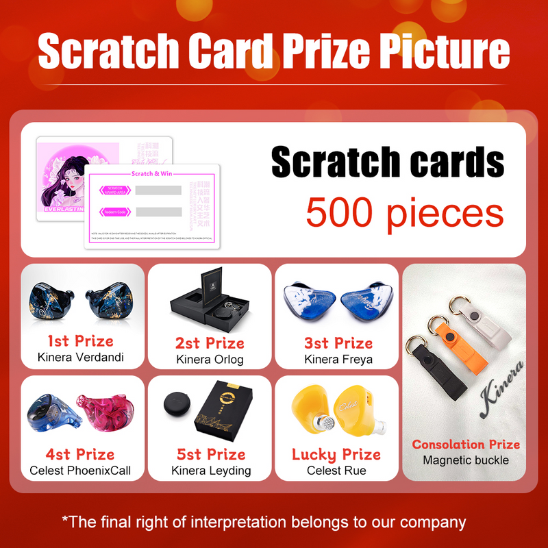 Kinera Freya 2.0 3BA + 1 DD Hybrid In-Ear Earphone - Kinera