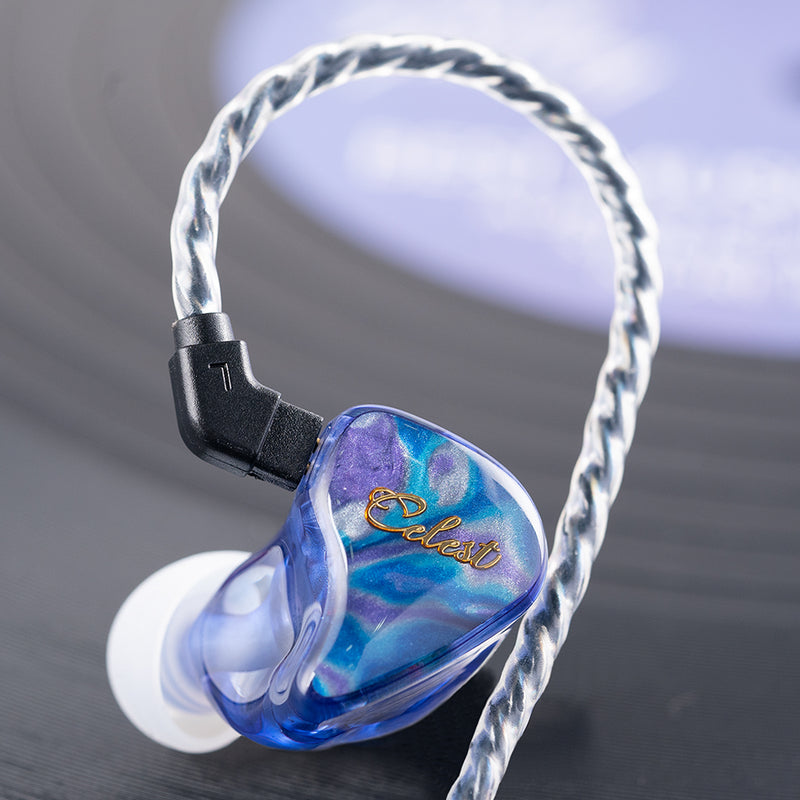 Kinera Celest Wyvern Qing 10mm Lcp Dynamic Driver In-Ear Earphones Microphone Headset With Detachable Cable For Games Live Calls - Kinera