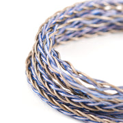 Kinera Ace 2.0 Earphone Upgrade 2.5/3.5/ 4.4mm Balanced Detachable Wired Headphone Cable With MMCX Silver Foil Alloy Copper Plug - Kinera