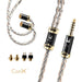 Kinera × Effect Audio Orlog Dual Material Hybrid Design Earphone Cable - Kinera