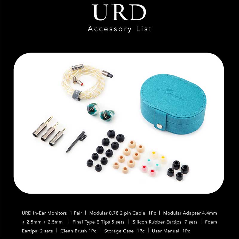 Kinera Imperial Verdandi 1BC+2 Knowles BA+2 Sonion EST+1DD In-Ear Kinera Imperial Verdandi 1BC+2 Knowles BA+2 Sonion EST+1DD In-Ear