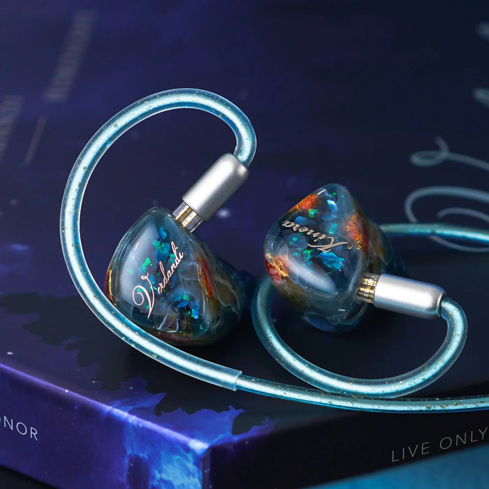 Kinera Verdandi Hifi Professional Music Earphones 1BC+2 Knowles BA+2 Sonion EST+1DD In-Ear Detachable High-End Cables Headset - Kinera