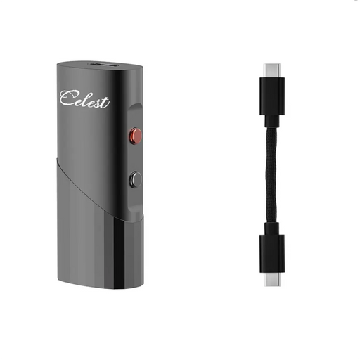 Kinera Celest CD-10 USB Type-C to 3.5mm+4.4mm Decoding DAC Amp Headphone Adapter Chip Converter For HiFi Music Earphones - Kinera