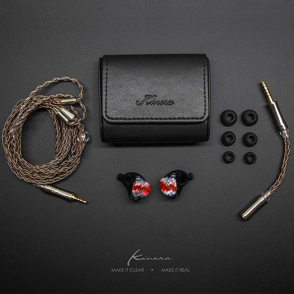 Kinera Norn-4BA+1DD Hybrid IEMs In Ear Earphones with 0.78mm2pin Detac