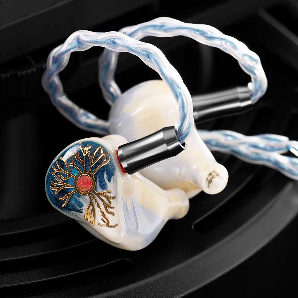 Kinera Idun 2.0 - Handpainted 2BA+1DD IEMs HiFi In-Ear Headphone, Modu