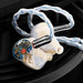 Kinera Idun - Handpainted 2BA+1DD IEMs HiFi In-Ear Headphone, Modular HiFi In-Ear StagePremium Monitor audiophile Earphones - Kinera